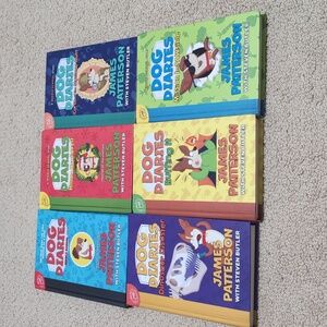 Used Lot Of 6 Dog Diaries Hardcover Books By James Patterson